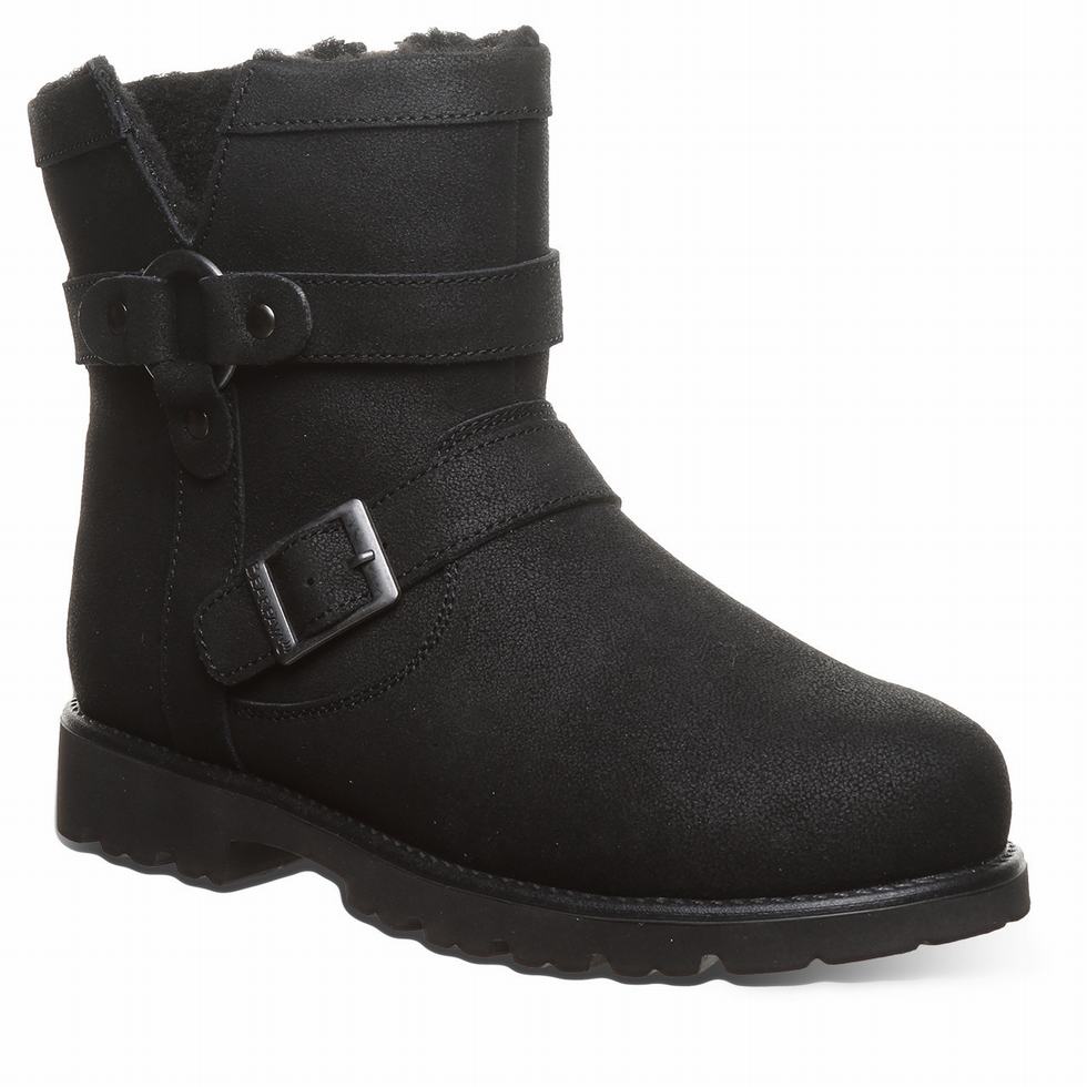 Women Bearpaw Theodora Boots Black | AHR7127BT