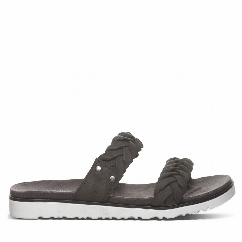 Women Bearpaw Thessa Sandals Grey | DUP8033JG