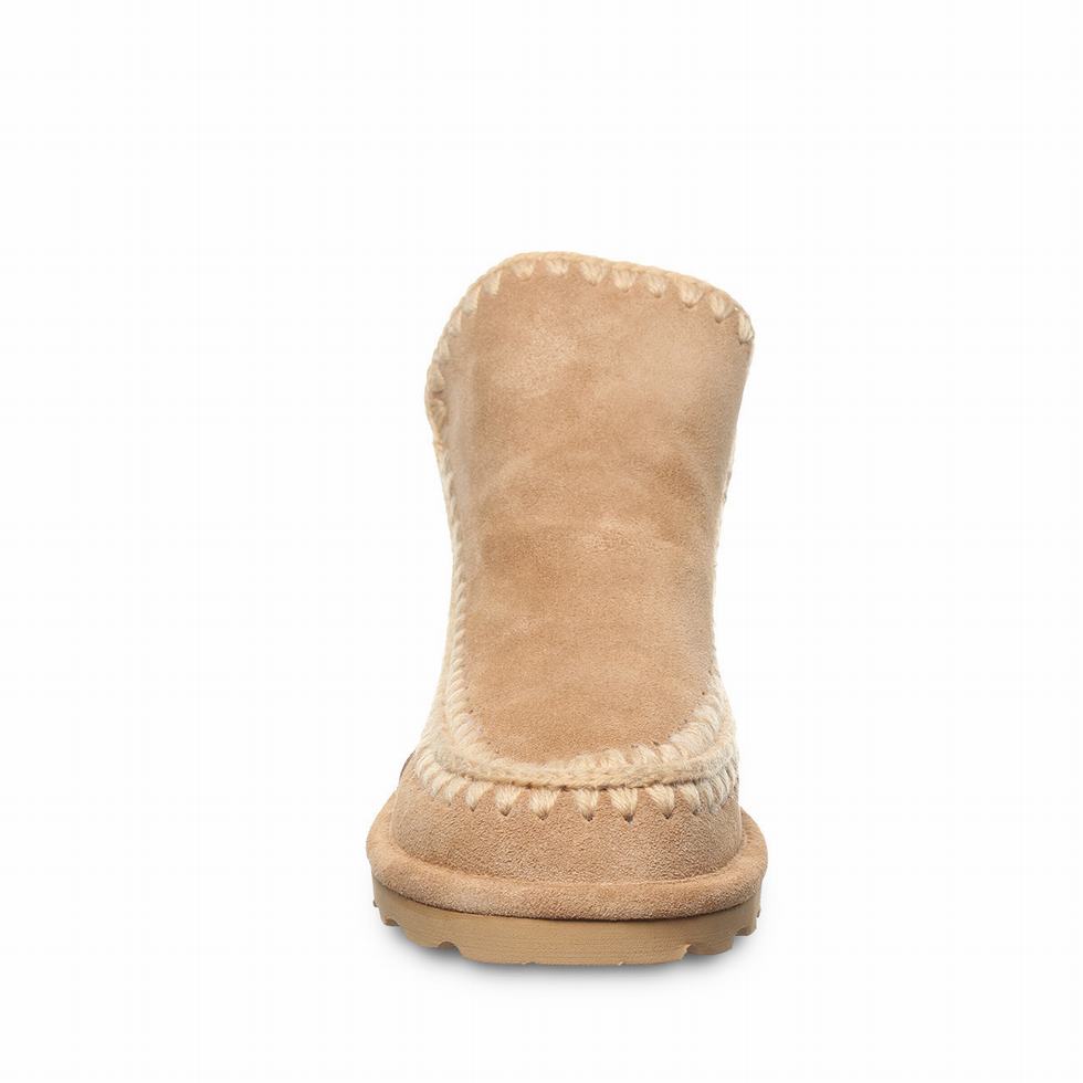 Women Bearpaw Winter Snow Boots Brown | RVZ1389KP