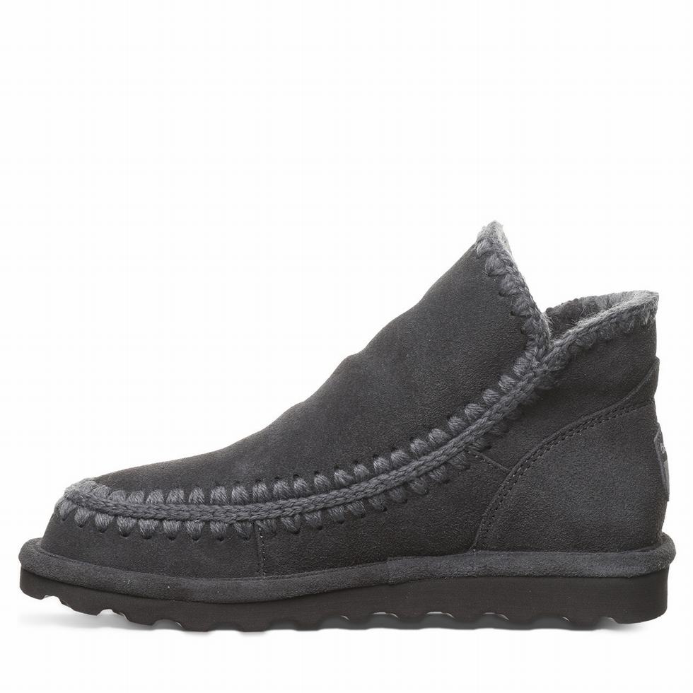 Women Bearpaw Winter Snow Boots Grey | BOZ243RM