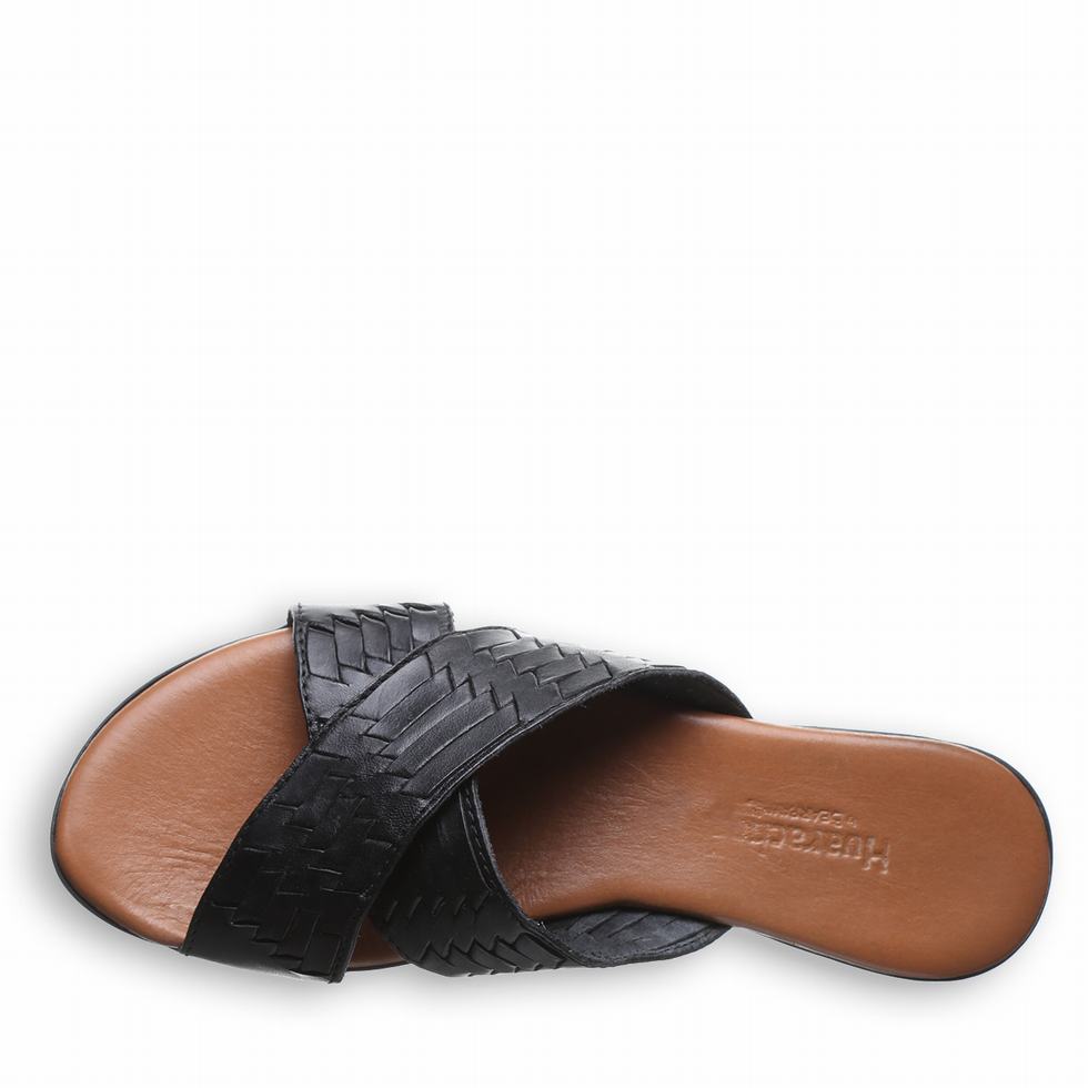 Women Bearpaw Ximena Sandals Black | DEX7669IG