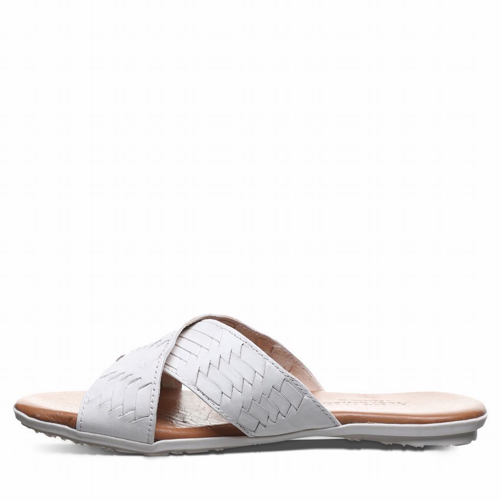 Women Bearpaw Ximena Sandals White | XCO488MM