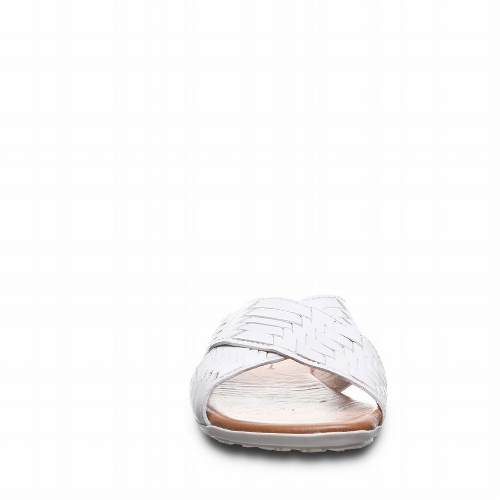 Women Bearpaw Ximena Sandals White | XCO488MM