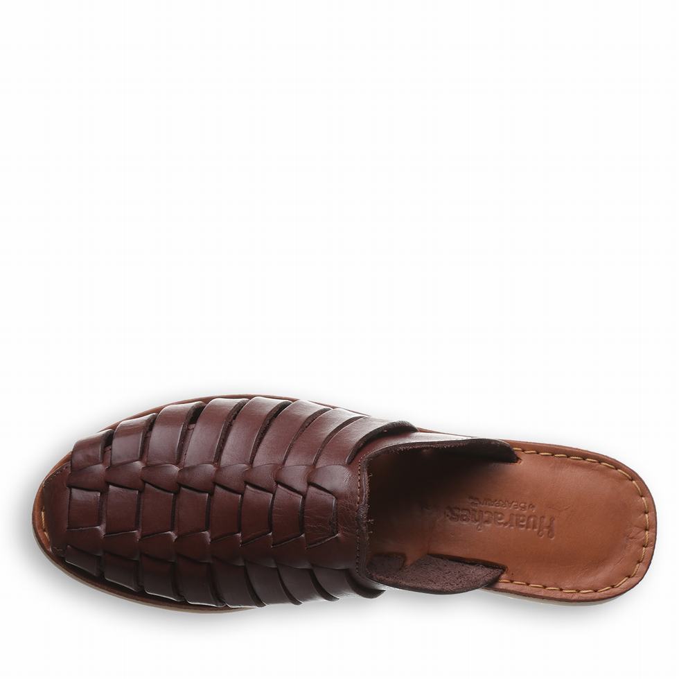 Women Bearpaw Zelda Sandals Brown | QTN9591TY