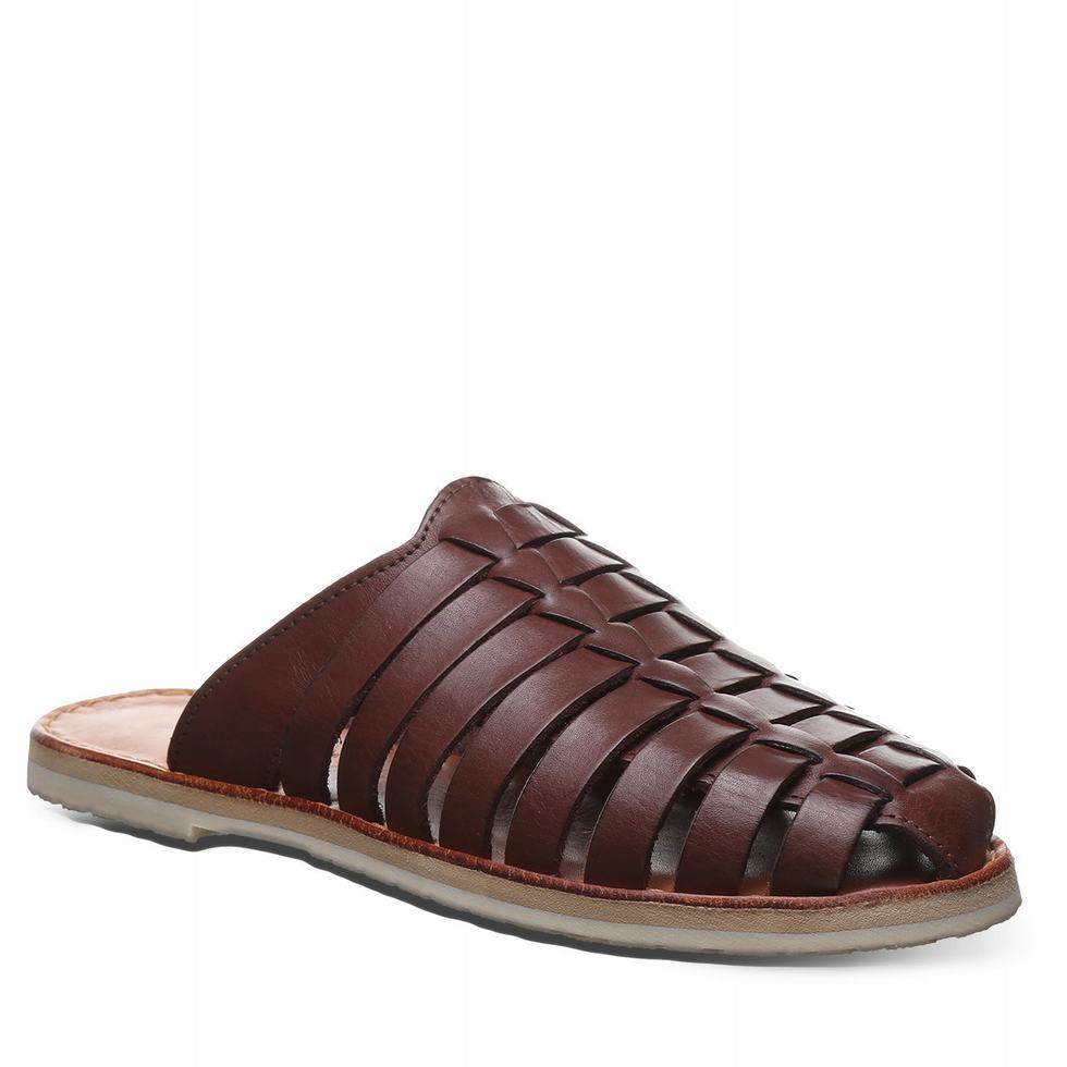 Women Bearpaw Zelda Sandals Brown | QTN9591TY